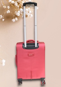 Troler My Travel R412, dimensiune mica 20", 49x35x23cm , rosu - Img 3