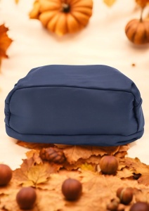 Geanta de dama tip borseta R2247, curea reglabila, 23x14x9cm, Bleumarin - Img 5