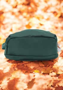 Geanta de dama tip borseta R2247, curea reglabila, 23x14x9cm, Verde - Img 5
