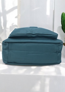 Geanta pentru femei cu manere, curea reglabila si detasabila R306, 25x16x13cm, Verde - Img 6