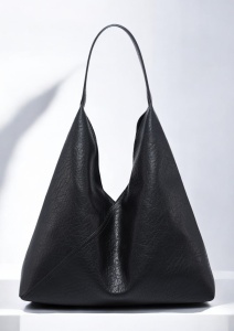Geanta shopper cu portfard in interior, piele ecologica, R39301, negru - Img 2