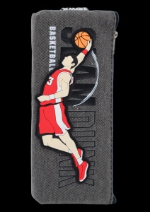 Penar pentru baieti Basketball R131, 20x9x4cm, Negru