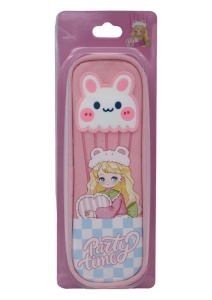 Penar pentru fete cu un singur compartiment R8956, 22x8x6cm, Roz - Img 4