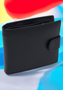Portofel bărbătesc din piele naturală Hassion R241 negru