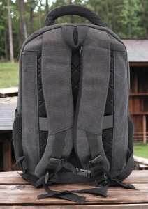 Rucsac Din Material Texil Tip In, RM23301, 45X32X17cm, Negru - Img 4