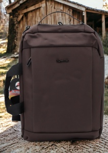 Rucsac multifunctional R1618, 42x28x17cm, Maro - Img 2