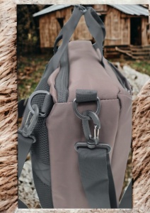 Rucsac multifunctional R1618, 42x28x17cm, Maro - Img 12
