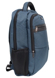 Rucsac pentru laptop R23381, bleumarin, 48x31x20cm, bretele intarite si sistem de prindere pe troler - Img 2