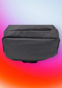 Rucsac pentru laptop R23384, impermeabil, 48x32x22cm, bretele intarite si sistem de prindere pe troler, Negru - Img 6