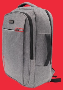 Rucsac pentru laptop R998152, gri, bretele intarite si sistem de prindere pe troler - Img 2