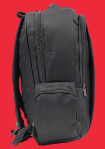 Rucsac pentru laptop R998152, negru, bretele intarite si sistem de prindere pe troler - Img 4