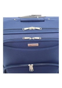 Set Trolere My Travel R03, Trei Dimensiuni, 20", 24", 28", Bleumarin - Img 7