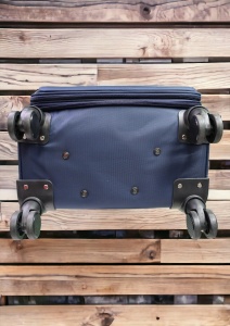 Troler My Travel R001, dimensiune mare 28", 4 roti pivotante, 70x47x32cm, Bleumarin - Img 7