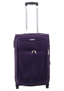 Troler My Travel R03, Dimensiune Medie 24", 61x40x27cm, Mov