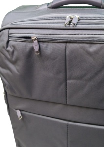Troler My Travel R134, dimensiune medie 24", 60x41x26cm, gri - Img 10