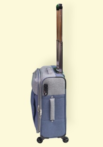 Troler My Travel R346, dimensiune mica 20", 50x36x22cm, bleumarin - Img 2