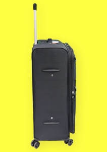 Troler My Travel R412, dimensiune mare 28", 71x47x30cm, negru - Img 4