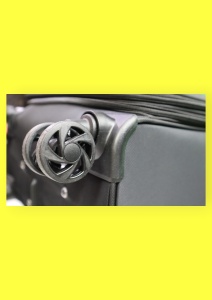 Troler My Travel R412, dimensiune medie 24", 60x41x27cm, negru - Img 8