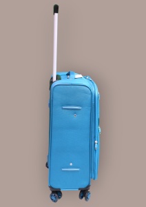 Troler My Travel R412, dimensiune medie 24", 60x41x27cm, turcoaz - Img 4