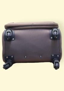 Troler My Travel R744, dimensiune mare 28", 4 roti 360, 71x46x30cm, maro - Img 7