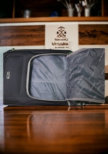 Troler My Travel R744, dimensiune mare 28", 4 roti 360, 71x46x30cm, negru - Img 11