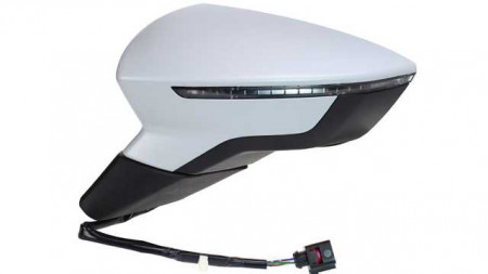 Espelho Esquerdo Rebativel C/ Pisca 8 Pinos Seat Leon | 13-