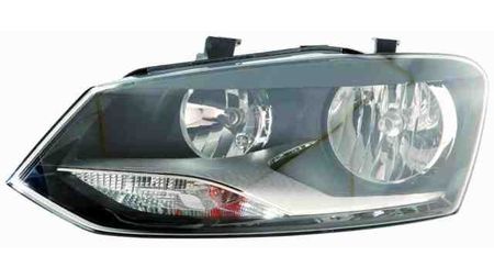 Farol Esquerdo Eletrico Vw Polo 9R 09-13 C/ Motor