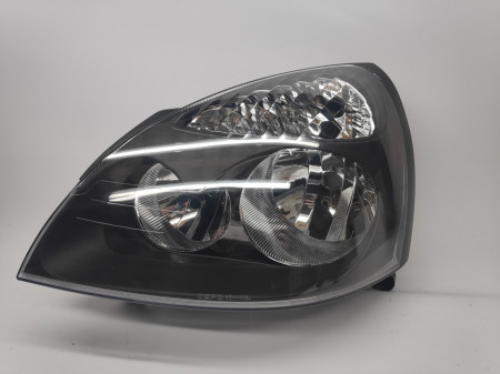 Farol Esquerdo Renault Clio II 01-05 Mascara Preta
