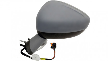 Espelho Citroen DS4 11-16 Direito C/ Pisca C/ sonda Base P/ Pintar 8 Pinos