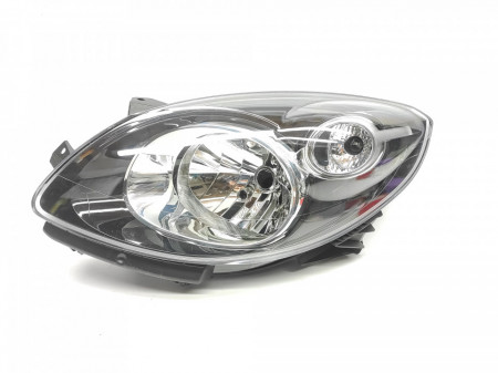 Farol Esquerdo Renault Twingo 07-12 Mascara Preta