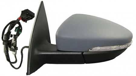 Espelho Esquerdo Volkswagen Eos 11-15 C/ Pisca 6 Pinos