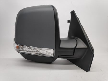 Espelho Direito Manual Fiat Doblo 10- P/ Pintar C/ Sonda C/ Pisca 2 Vidros