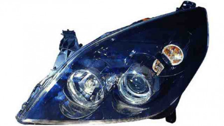 Farol Direito Opel Vectra C 05-08 Mascara Preta