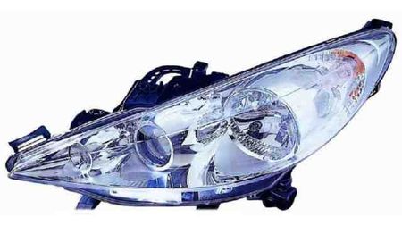 Farol Esquerdo C/ Nevoeiro Peugeot 207 06-09