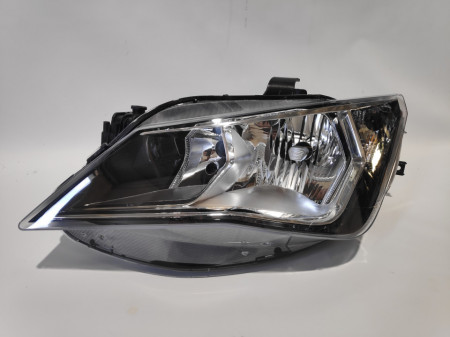 Farol Esquerdo Seat Ibiza 12- Anel Cromado