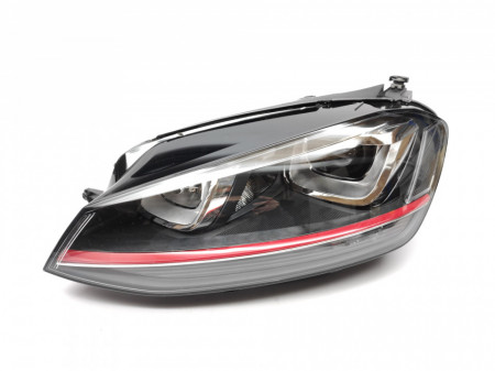 Farol Esquerdo Vw Golf VII Gti / Gtd 12-17 Xenon