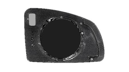 Vidro Espelho Esquerdo Opel Meriva 03-10 Convexo