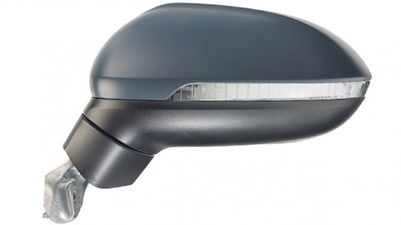 Espelho Esquerdo Rebativel C/ Pisca Luz Cortesia Memoria VW Passat 14-20