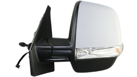 Espelho Manual Fiat Doblo Direito Esquerdo 10- P/ Pintar