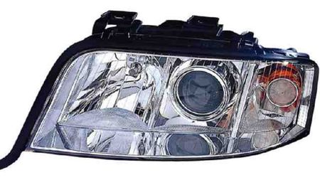 Farol Esquerdo Eletrico Audi A6 01-04 Xenon + H3