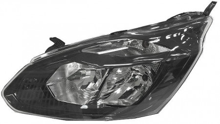 Farol Esquerdo Ford Tourneo Custom Negro