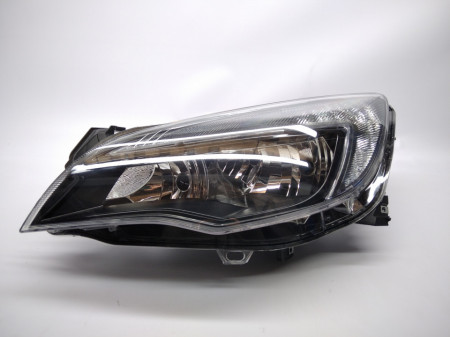 Farol Esquerdo C/ Luz Diurna Opel Astra J 10-16 Mascara Preta