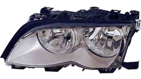 Farol Esquerdo Eletrico Bmw S-3 E46 4P/ Touring 01-05