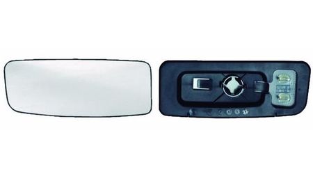 Vidro Espelho Esquerdo Vw Crafter 06-12 Inferior Suporte Redondo