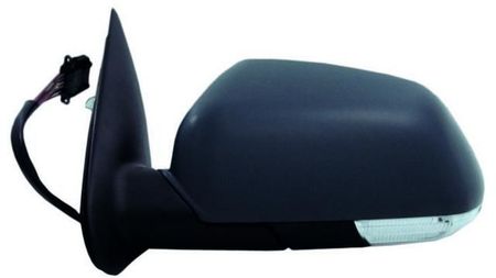 Espelho Esquerdo Eletrico Skoda Octavia 04-09 Termico P/ Pintar C/ Pisca Luz Presença