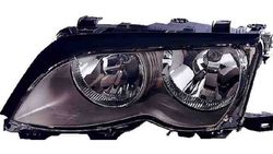 Farol Esquerdo Bmw S-3 E46 4P/ Touring 01-05 Mascara Preta - Img 2