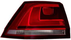 Farolim Esquerdo Vw Golf VII Variant 12-17 Exterior Fumado - Img 1