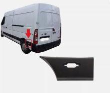 Friso Painel Esquerdo C/Furo Renault Master Opel Movano 10-19 Versao Longa - Img 3