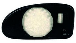 Vidro Espelho Esquerdo Convexo Ford Focus 98-04 Suporte Redondo - Img 2