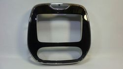 Consola Auto Radio Renault Captur Cromado - Img 1